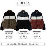ボアジャケット メンズ スタンドジャケット | LUXSTYLE | 詳細画像2