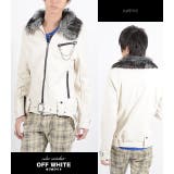 お兄系 メンズジャケット【BERNINGS SHO(バーニングスショウ)ファー付