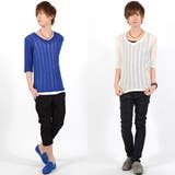 お兄系 メンズ ニットケーブルニットサマーニット | LUXSTYLE | 詳細画像8