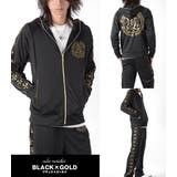 お兄系 メンズ ジャージ上下セット【WILDLIFE(ワイルドライフ)クロス箔