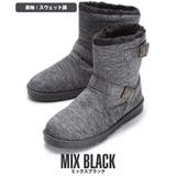 ミックスブラック | ムートンブーツ メンズ 靴BITTER | LUXSTYLE