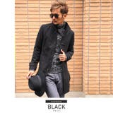 ブラック | コート メンズ イタリアンカラー | LUXSTYLE