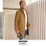 キャメル | コート メンズ イタリアンカラー | LUXSTYLE