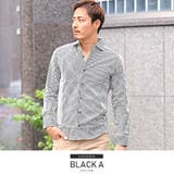 ブラックA | シャツ メンズ 無地 | LUXSTYLE