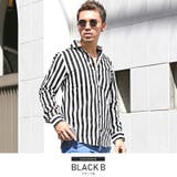 ブラックB | シャツ メンズ 無地 | LUXSTYLE