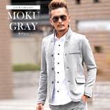 杢グレー | イタリアンカラー ジャケット メンズ | LUXSTYLE