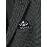 トラベストストレッチ スリムフィット 2ボタン3ピーススーツ 千鳥グレー | TAKA-Q MEN | 詳細画像10