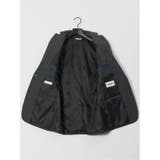 光沢ウール混ストレッチ スリムフィット 2ボタン2ピーススーツ | TAKA-Q MEN | 詳細画像10