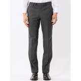 光沢ウール混ストレッチ スリムフィット 2ボタン2ピーススーツ | TAKA-Q MEN | 詳細画像12