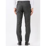 光沢ウール混ストレッチ スリムフィット 2ボタン2ピーススーツ | TAKA-Q MEN | 詳細画像13