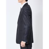 ウール混ストレッチ スリムフィット 2ボタン3ピーススーツ | TAKA-Q MEN | 詳細画像5
