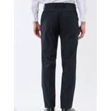 超光沢ウール混ストレッチ スリムフィット 2ボタン3ピーススーツ | TAKA-Q MEN | 詳細画像13 