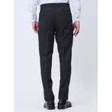 ストレッチウォッシャブル スリムフィット 2ボタン2ピーススーツ チェック紺 | TAKA-Q MEN | 詳細画像10