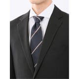 ストレッチウォッシャブル スリムフィット 2ボタン2ピーススーツ チェック黒 | TAKA-Q MEN | 詳細画像8