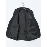 ストレッチウォッシャブル スリムフィット 2ボタン2ピーススーツ チェック紺 | TAKA-Q MEN | 詳細画像10 