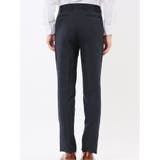 ストレッチウォッシャブル スリムフィット 2ボタン2ピーススーツ チェック紺 | TAKA-Q MEN | 詳細画像13 