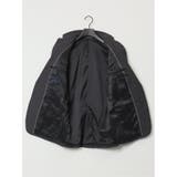 ストレッチウォッシャブル スリムフィット 2ボタン2ピーススーツ 組織グレー | TAKA-Q MEN | 詳細画像10