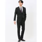 05黒 | パンツウォッシャブル ウール混 スリムフィット | TAKA-Q MEN