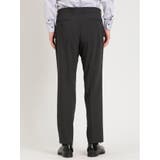 軽量ストレッチ レギュラーフィット 2ボタン2ピーススーツ ストライプ黒 | TAKA-Q MEN | 詳細画像11