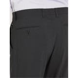 軽量ストレッチ レギュラーフィット 2ボタン2ピーススーツ ストライプ黒 | TAKA-Q MEN | 詳細画像13