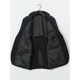 ストレッチウォッシャブル スリムフィット 2ボタン2ピーススーツ 組織紺 | TAKA-Q MEN | 詳細画像10