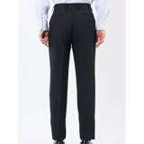 ストレッチウォッシャブル スリムフィット 2ボタン2ピーススーツ 組織紺 | TAKA-Q MEN | 詳細画像13