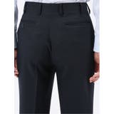 ストレッチウォッシャブル スリムフィット 2ボタン2ピーススーツ 組織紺 | TAKA-Q MEN | 詳細画像15