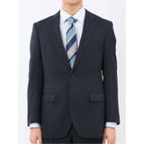 ストレッチウォッシャブル スリムフィット 2ボタン2ピーススーツ 組織紺 | TAKA-Q MEN | 詳細画像5