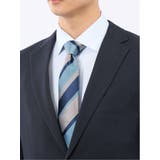 ストレッチウォッシャブル スリムフィット 2ボタン2ピーススーツ 組織紺 | TAKA-Q MEN | 詳細画像8