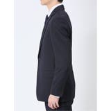 ストレッチウォッシャブル スリムフィット 2ボタン3ピーススーツ 組織紺 | TAKA-Q MEN | 詳細画像5