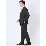 ストレッチウォッシャブル レギュラーフィット 2ボタン3ピーススーツ | TAKA-Q MEN | 詳細画像2