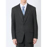 ストレッチウォッシャブル レギュラーフィット 2ボタン3ピーススーツ | TAKA-Q MEN | 詳細画像5