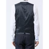 ストレッチウォッシャブル レギュラーフィット 2ボタン3ピーススーツ 組織紺 | TAKA-Q MEN | 詳細画像10