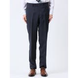 ストレッチウォッシャブル レギュラーフィット 2ボタン3ピーススーツ 組織紺 | TAKA-Q MEN | 詳細画像11