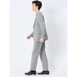 軽量ストレッチ レギュラーフィット 2ボタン2ピーススーツ 千鳥シロ×クロ | TAKA-Q MEN | 詳細画像2