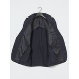 ウール混 スリムフィット 2ボタン2ピーススーツ 組織青 | TAKA-Q MEN | 詳細画像13