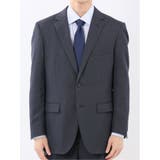 ストレッチウォッシャブル レギュラーフィット 2ボタン2ピーススーツ 組織紺 | TAKA-Q MEN | 詳細画像5 