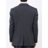 ストレッチウォッシャブル レギュラーフィット 2ボタン2ピーススーツ 組織紺 | TAKA-Q MEN | 詳細画像7 