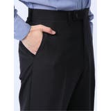 ウール混 レギュラーフィット 2ボタン2ピーススーツ ストライプ紺 | TAKA-Q MEN | 詳細画像12