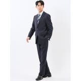 ストレッチウォッシャブル レギュラーフィット 2ボタン2ピーススーツ | TAKA-Q MEN | 詳細画像2