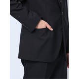 ウール混 レギュラーフィット 2ボタン2ピーススーツ 無地紺 | TAKA-Q MEN | 詳細画像9 