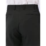 ストレッチウォッシャブル リラックスフィット 2ボタン2ピーススーツ 組織黒 | TAKA-Q MEN | 詳細画像15 