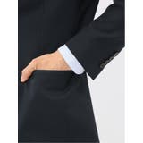 ストレッチウォッシャブル リラックスフィット 2ボタン2ピーススーツ 組織紺 | TAKA-Q MEN | 詳細画像9