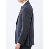 ストレッチウォッシャブル リラックスフィット 2ボタン2ピーススーツ 組織紺 | TAKA-Q MEN | 詳細画像6 