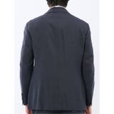 ストレッチウォッシャブル リラックスフィット 2ボタン2ピーススーツ 組織紺 | TAKA-Q MEN | 詳細画像7 