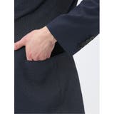 ストレッチウォッシャブル リラックスフィット 2ボタン2ピーススーツ 組織紺 | TAKA-Q MEN | 詳細画像9 