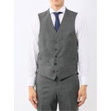 光沢ウール混 スリムフィット 2ボタン4ピース6WAYスーツ 組織紺 | TAKA-Q MEN | 詳細画像11