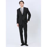 【WEB限定】裾上げ不要 ストレッチウォッシャブル 2ボタン2ピースワンタック | TAKA-Q MEN | 詳細画像1 