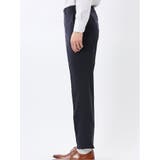 ストレッチウォッシャブル スリムフィット 2ボタン2ピーススーツ 組織紺 | TAKA-Q MEN | 詳細画像11 