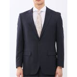 ストレッチウォッシャブル スリムフィット 2ボタン2ピーススーツ 組織紺 | TAKA-Q MEN | 詳細画像5 